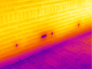 Thermografische opname gevel Thermografische opname gevel